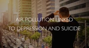 Air pollution linked to depession and suicide