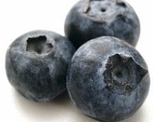 blueberries